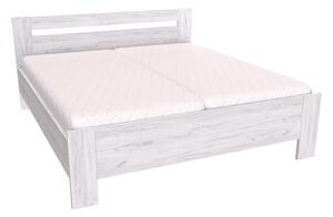Postel MONTY Šířka 160 cm, Dub bělený