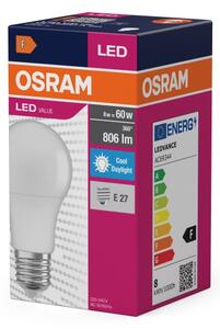 LED Žárovka A60 E27/8W/230V 6500K - Osram