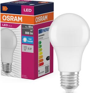 LED Žárovka A60 E27/8W/230V 6500K - Osram