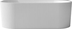 Olsen Spa Volně stojící vana LEYA bílá, sifon se štěrbinovým přepadem - Barva - Bílá, Barva sifonu - Chrom, Rozměr vany - 150 × 75 cm VANLEY150WN