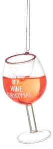 Vánoční ozdoba Dreaming of a Wine Christmas