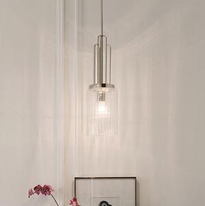 Quintiesse QN-KIMROSE-MP-PN - Lustr na tyči KIMROSE 1xE27/60W/230V lesklý chrom