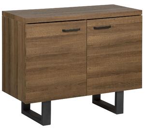 Skříňka TIMBER Tmavě hnědá