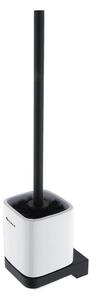 NIMCO MAC 29094KN-90 - Nástěnná WC štětka MAYA bílá/matná černá