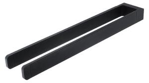 NIMCO MAC 29098-90 - Nástěnný věšák na ručníky MAYA 37 cm matná černá