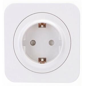 Aigostar - Domovní zásuvka s rámečkem SCHUKO 250V/16A bílá