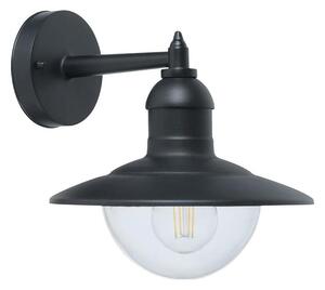 Top Light - Venkovní nástěnné svítidlo VERONA 1xE27/12W/230V IP44 černá