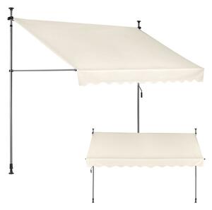 MultiGarden Upínací balkonová sluneční markýza KLODZ 300x120 cm béžová