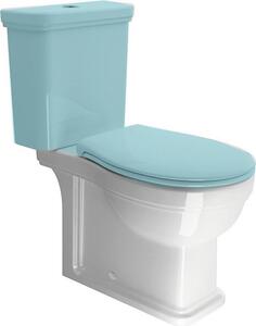 GSI CLASSIC CLASSIC retro WC mísa kombi spodní/zadní odpad, bílá ExtraGlaze 871711