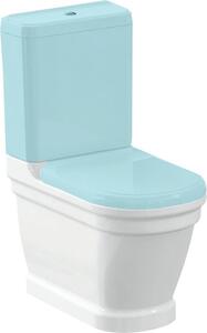 SAPHO ANTIK ANTIK retro WC mísa kombi, zadní/spodní odpad, 37x63cm, bílá AN360