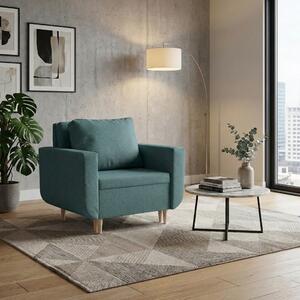 Křeslo DORIS s funkcí spaní Tyrkysová