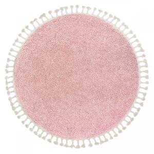 Hans Home | Kusový koberec Berber 9000 pink kruh - 120x120 (průměr) kruh