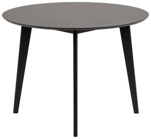 JÍDELNÍ STŮL, dub, kaučukové dřevo, černá, 105/105/76 cm MID.YOU - Jídelní stoly, Online Only