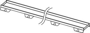 TECE 600972 TECEdrainline dlaždicový žlab "deska II"