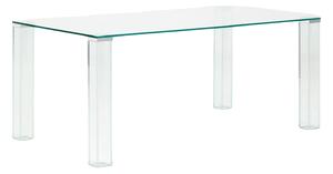 Kave Home Skleněný jídelní stůl Adularia 160 x 90 cm