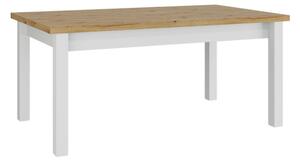 Konferenční stolek Kolir I, Barva dřeva: bílá-L, Barvy nožiček: černá Mirjan24 5903211293139