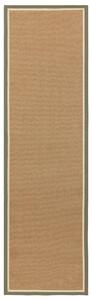 Tribeca Design Kusový koberec Woodkid Herringbone Khaki Rozměry: 68x240 cm