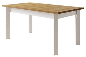Konferenční stolek Riwso II, Barva dřeva: sonoma-L, Barvy nožiček: černá Mirjan24 5903211293269