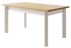 Konferenční stolek Riwso II, Barva dřeva: sonoma-L, Barvy nožiček: Bíla Mirjan24 5903211293252