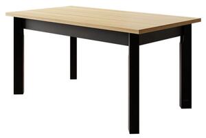 Konferenční stolek Riwso II, Barva dřeva: bílá-L, Barvy nožiček: černá Mirjan24 5903211293207