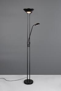 TRIO Reality R42292132 SPOCK stojací lampa v1800mm SMD LED 19, 5W/2200, 500lm 3000K černá matná