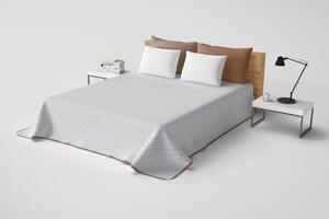 Domarex Přehoz na postel Laurine Prošívaný Velikost: 220 x 240 cm, Barva: Bílá/Černá