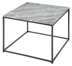 Massive home | Konferenční stolek ELEMENTS NOBLES 50 CM šedý mramor