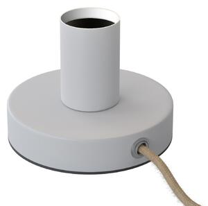 Creative cables Kovová stolní lampa Posaluce Barva: Matná bílá