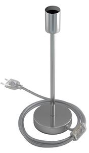 Creative cables Kovová stolní lampa Alzaluce Velikost: 25 cm, Barva: Chrom