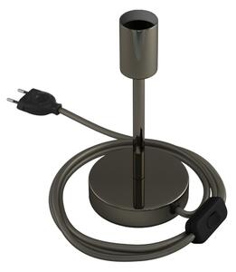 Creative cables Kovová stolní lampa Alzaluce Velikost: 15 cm, Barva: Černá Perleť