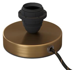 Creative cables Kovová stolní lampa Posaluce pro stínidlo Barva: Černá Perleť