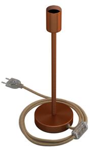 Creative cables Kovová stolní lampa Alzaluce Velikost: 30 cm, Barva: Matná měď