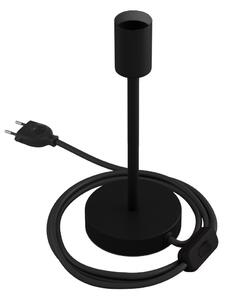 Creative cables Kovová stolní lampa Alzaluce Velikost: 20 cm, Barva: Matná černá