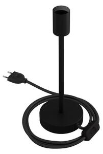 Creative cables Kovová stolní lampa Alzaluce Velikost: 25 cm, Barva: Matná černá