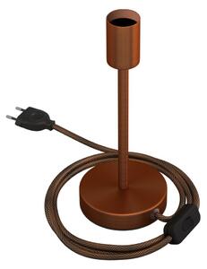 Creative cables Kovová stolní lampa Alzaluce Velikost: 20 cm, Barva: Matná měď