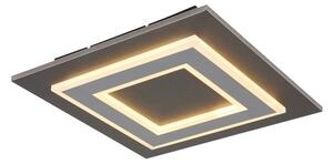 Globo 48033-24 - LED Stropní svítidlo JAYDEN LED/24W/230V 32x32 cm antracit