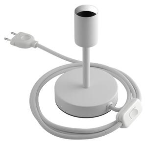 Creative cables Kovová stolní lampa Alzaluce Velikost: 10 cm, Barva: Matná bílá