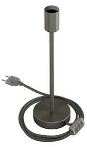 Creative cables Kovová stolní lampa Alzaluce Velikost: 30 cm, Barva: Matný chrom