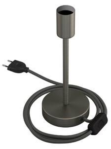 Creative cables Kovová stolní lampa Alzaluce Velikost: 20 cm, Barva: Matný chrom