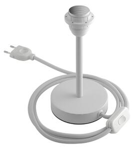 Creative cables Kovová stolní lampa Alzaluce pro stínidlo Velikost: 15 cm, Barva: Matná bílá