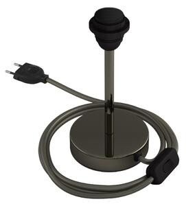 Creative cables Kovová stolní lampa Alzaluce pro stínidlo Velikost: 15 cm, Barva: Matná černá