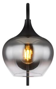 Globo 15548W - Nástěnná lampa MAXY 1xE27/40W/230V černá