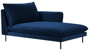 -25 % Dny MOMENTI– Cosmopolitan Design Královsky modrá sametová lenoška Vienna 170 cm, pravá
