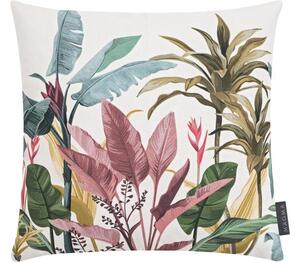 Povlak na polštář s motivem tropických rostlin Vintage Safari