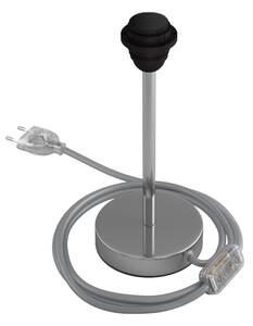 Creative cables Kovová stolní lampa Alzaluce pro stínidlo Velikost: 10 cm, Barva: Matná černá