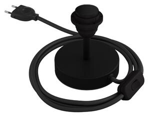 Creative cables Kovová stolní lampa Alzaluce pro stínidlo Velikost: 5 cm, Barva: Matná černá