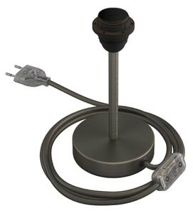 Creative cables Kovová stolní lampa Alzaluce pro stínidlo Velikost: 15 cm, Barva: Matný chrom