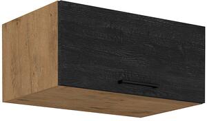 STL 80 cm skříňka horní jednodveřová (hloubka 57 cm) VIGO Barevné provedení kuchyně VIGO: Dub Lancelot / Dark Wood