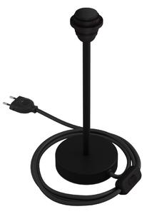 Creative cables Kovová stolní lampa Alzaluce pro stínidlo Velikost: 25 cm, Barva: Matná černá