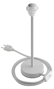 Creative cables Kovová stolní lampa Alzaluce pro stínidlo Velikost: 30 cm, Barva: Matná bílá
